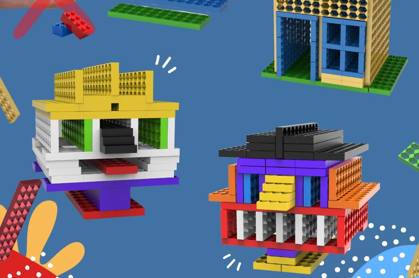 ANODYNE: A building toy that doesn't hurt when you step on it.
